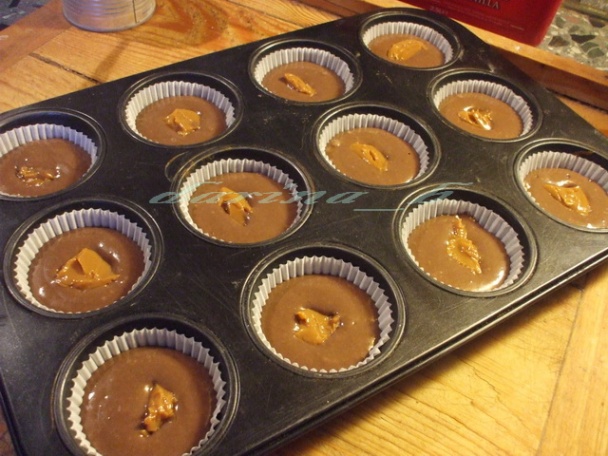 Karamelové cupcakes - obrázok 2