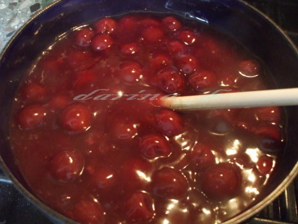 Čokoládovo - tvarohová torta s višňami  - obrázok 6