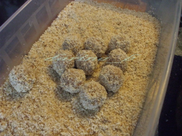 Pšenovo-figové guľky  - obrázok 5