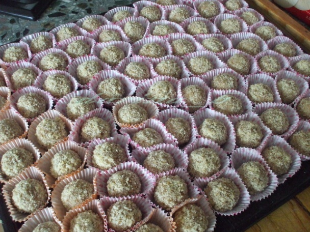 Pšenovo-figové guľky  - obrázok 6