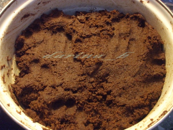 Čokoládové a figové kocky s marcipánom - obrázok 2