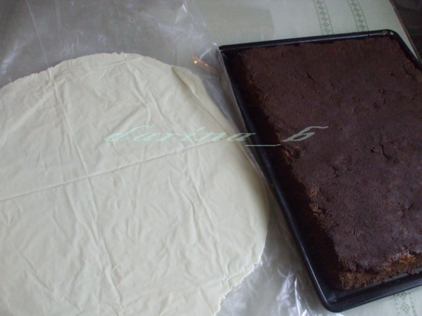 Čokoládové a figové kocky s marcipánom - obrázok 5