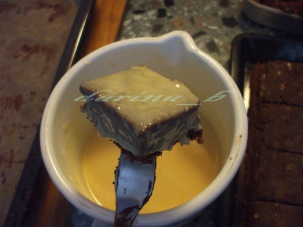 Čokoládové a figové kocky s marcipánom - obrázok 11