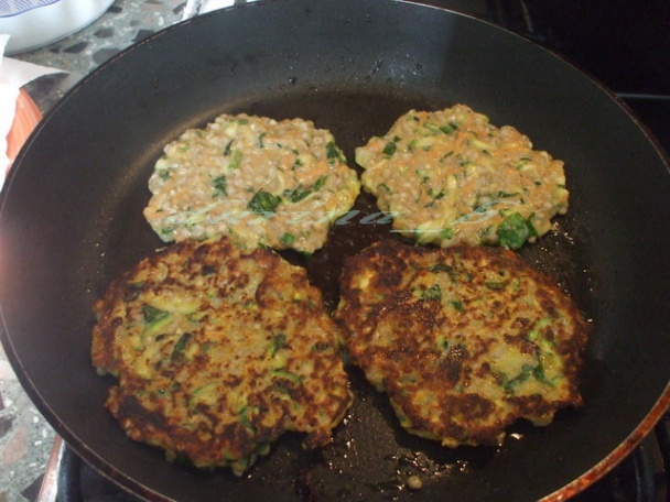 Pohánkové placky so zeleninou - obrázok 4