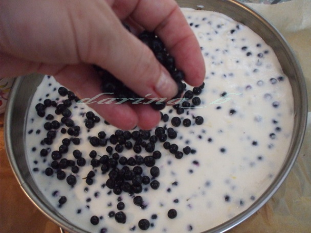 Nepečená čučoriedková torta  - obrázok 6