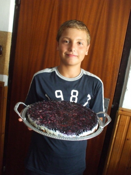 Nepečená čučoriedková torta  - obrázok 10