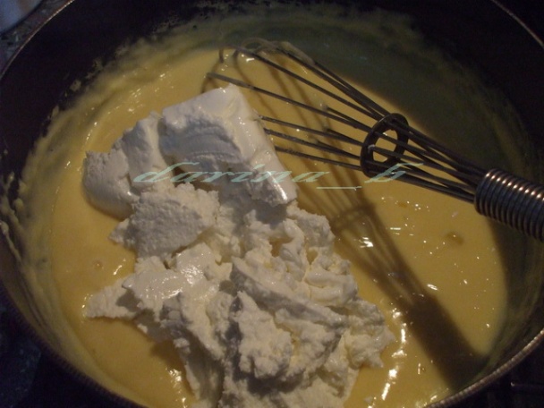 Tvarohovo - pudingové rezy s ovocím - obrázok 3