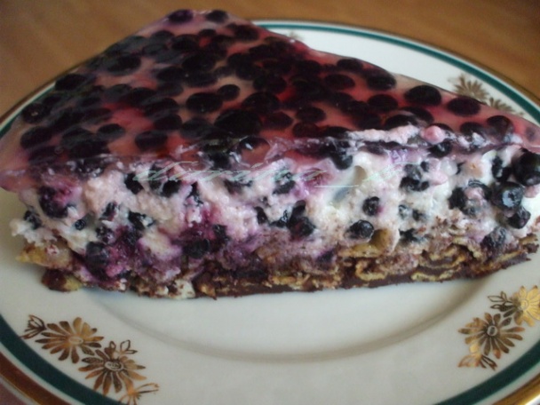 Nepečená čučoriedková torta  - obrázok 11