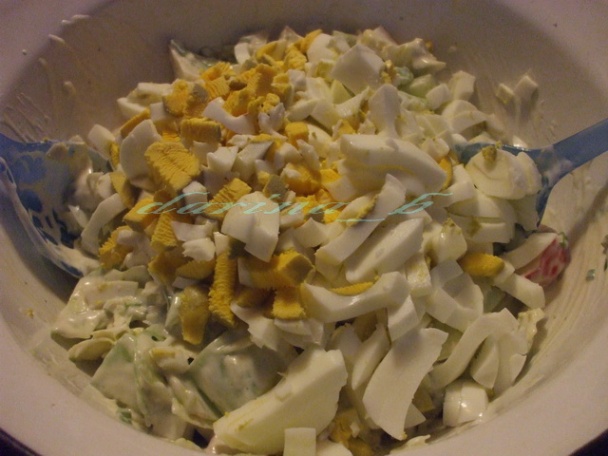 Vajíčkový šalát  - obrázok 3