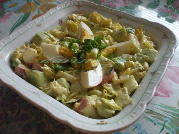 Vajíčkový šalát  - obrázok 4