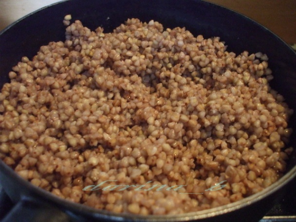 Pohánková sekaná s patizónovým prívarkom  - obrázok 1