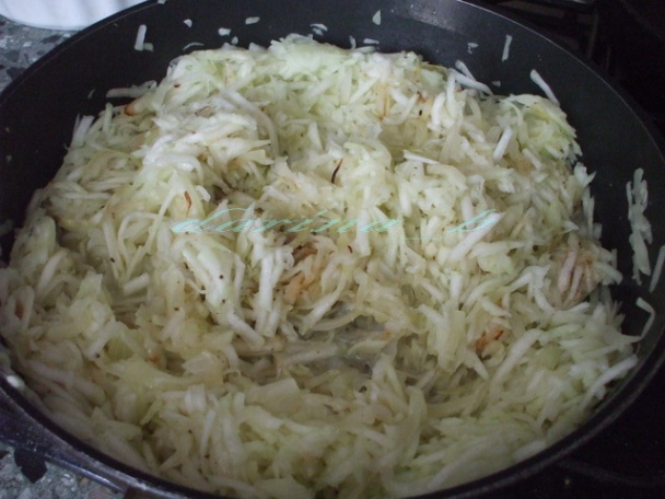 Pohánková sekaná s patizónovým prívarkom  - obrázok 7