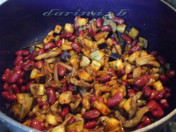 Hokkaidovo-hlivový guláš - obrázok 3