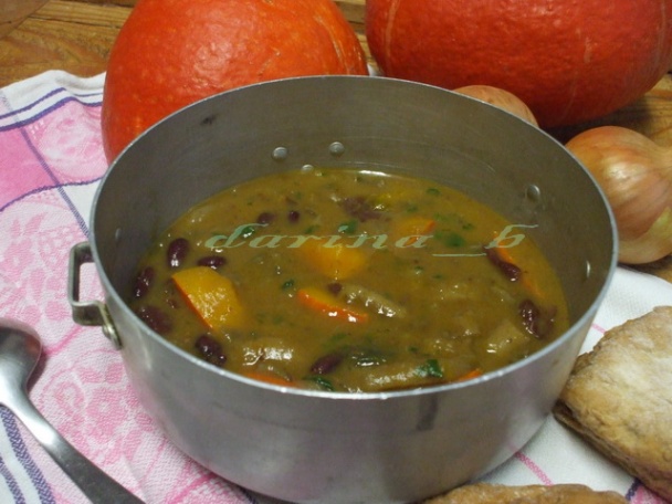 Hokkaidovo-hlivový guláš - obrázok 6