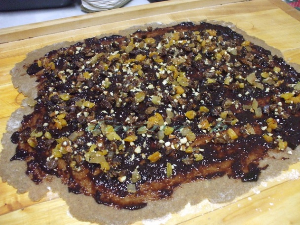 Špaldovo-medové rolády s ovocím - obrázok 4