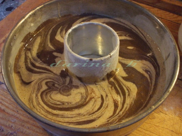 Mramorovo-pohánková bábovka - obrázok 4