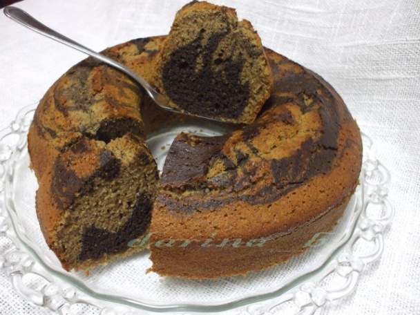 Mramorovo-pohánková bábovka - obrázok 6