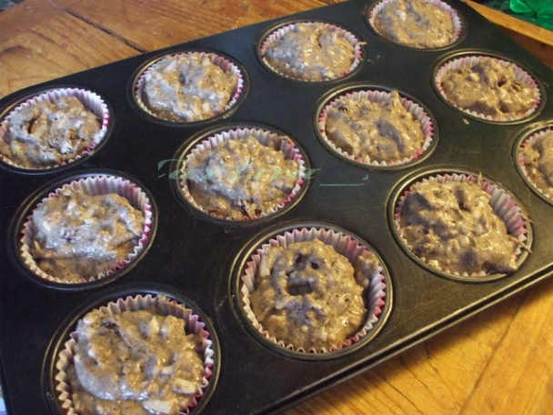 Makovo-pohánkové muffiny s brusnicami  - obrázok 4