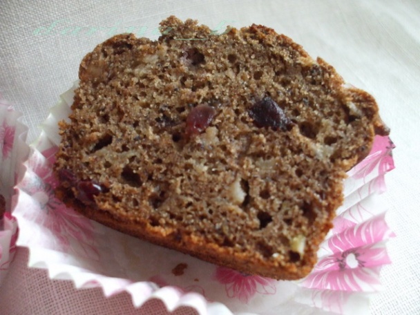 Makovo-pohánkové muffiny s brusnicami  - obrázok 6