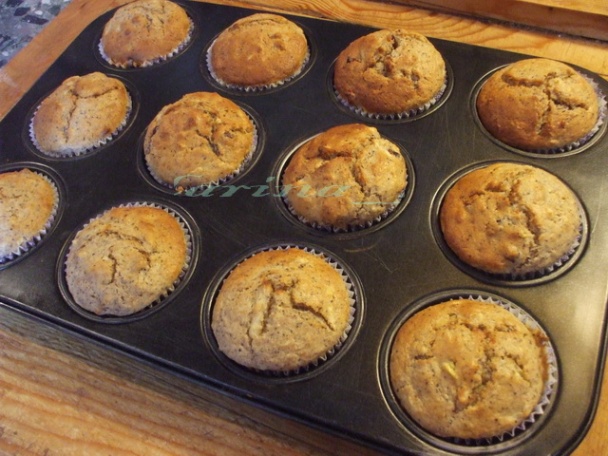 Makovo-pohánkové muffiny s brusnicami  - obrázok 8