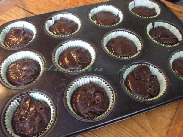 Čokoládovo-pohánkové muffiny s kávou  - obrázok 3