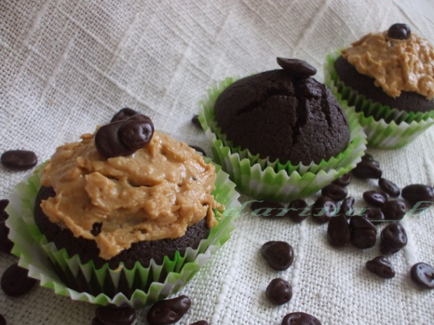 Čokoládovo-pohánkové muffiny s kávou  - obrázok 5