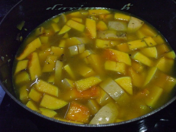 Tekvicovo-kokosová polievka (fotorecept) - obrázok 2