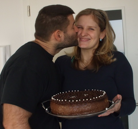 Čokoládová torta s jablkovou plnkou (fotorecept) - obrázok 10