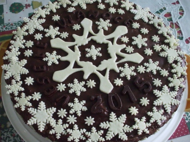 Čokoládová torta s jablkovou plnkou (fotorecept) - obrázok 12