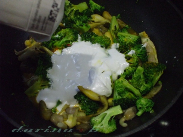 Brokolicovo-hlivové karí (fotorecept) - obrázok 5