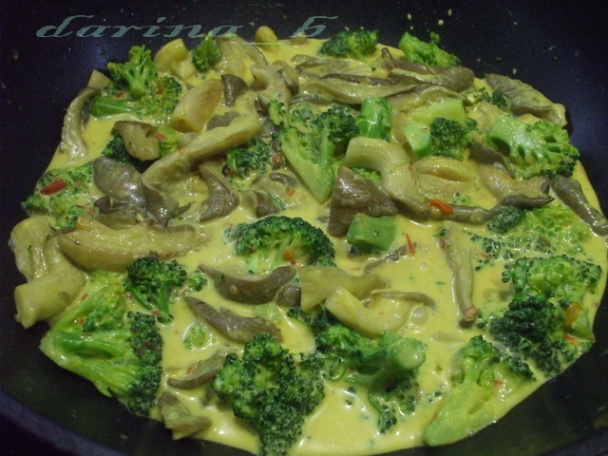Brokolicovo-hlivové karí (fotorecept) - obrázok 6