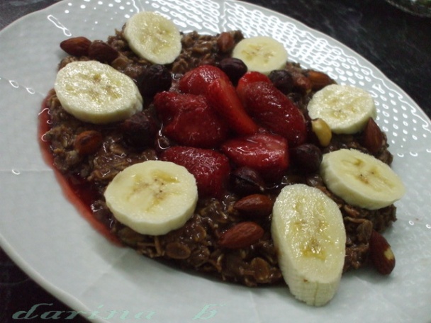 Kokosovo-ovsená kaša s opečeným banánom (fotorecept) - obrázok 2