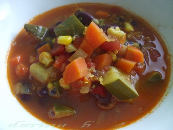 Minestrone s quinoou - obrázok 1