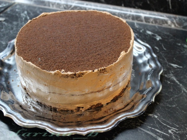 Kakaovo-orechová torta s mascarpone a ovocím (fotorecept) - obrázok 8