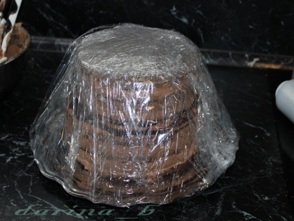 Kakaovo-orechová torta s mascarpone a ovocím (fotorecept) - obrázok 10