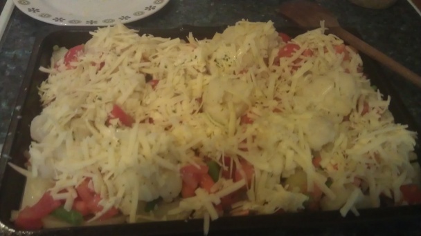 Rýchly zapekaný karfiol od babky Bajky (fotorecept) - obrázok 8