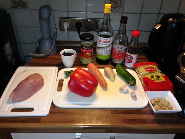 Ázijské kuracie s rezancami (fotorecept) - obrázok 1