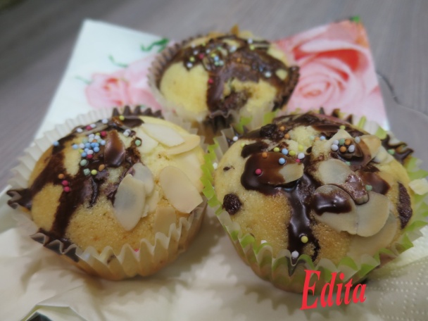 Pomarančové muffiny (fotorecept) - obrázok 11