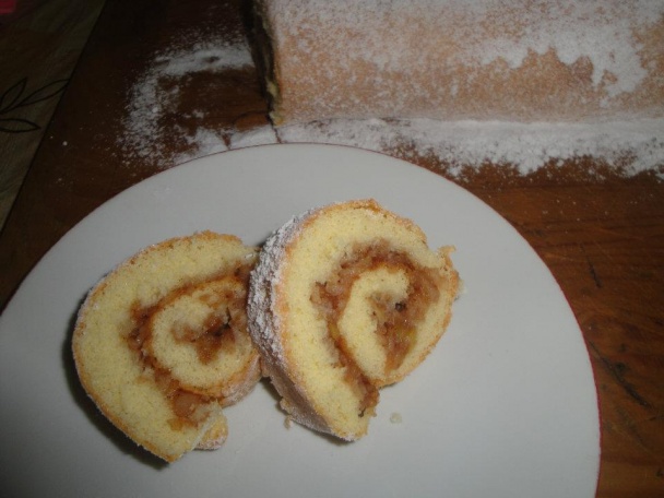 Rýchla jablková roláda (fotorecept) - obrázok 4