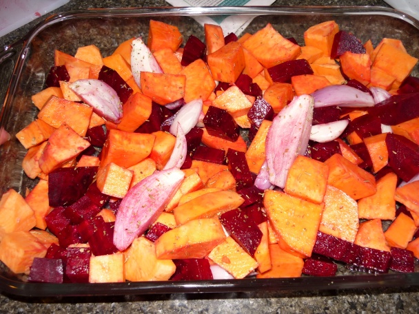 Šalát zo sladkých zemiakov - obrázok 1