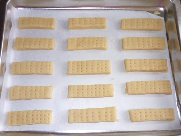 Scottish shortbread fingers - maslové sušienky (fotorecept) - obrázok 8