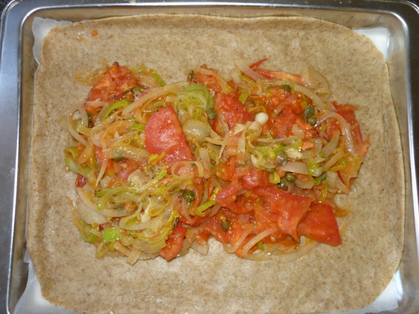 Zeleninový slaný koláč (fotorecept) - obrázok 11