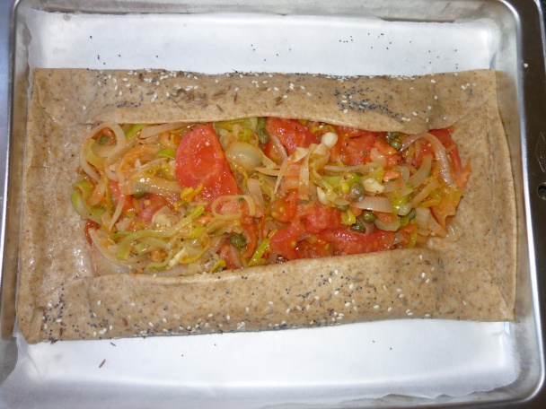 Zeleninový slaný koláč (fotorecept) - obrázok 13