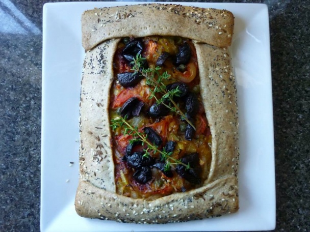 Zeleninový slaný koláč (fotorecept) - obrázok 15