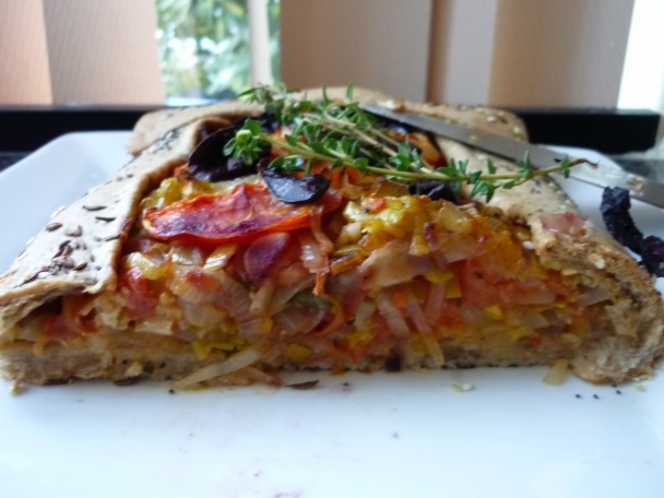 Zeleninový slaný koláč (fotorecept) - obrázok 16