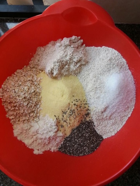 Domáci chlieb trošku zdravo (fotorecept) - obrázok 1