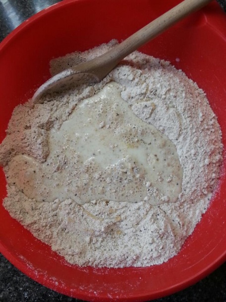 Domáci chlieb trošku zdravo (fotorecept) - obrázok 2