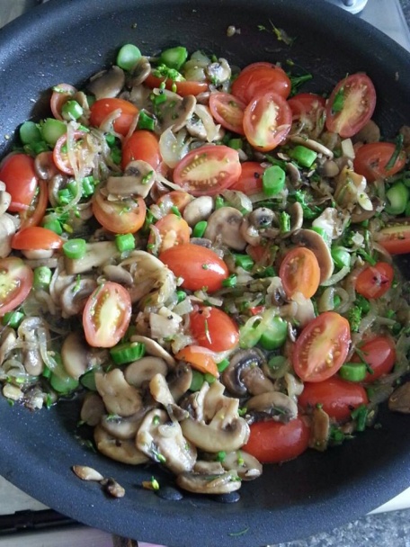 Hubovo-cibuľový slaný koláč (fotorecept) - obrázok 5