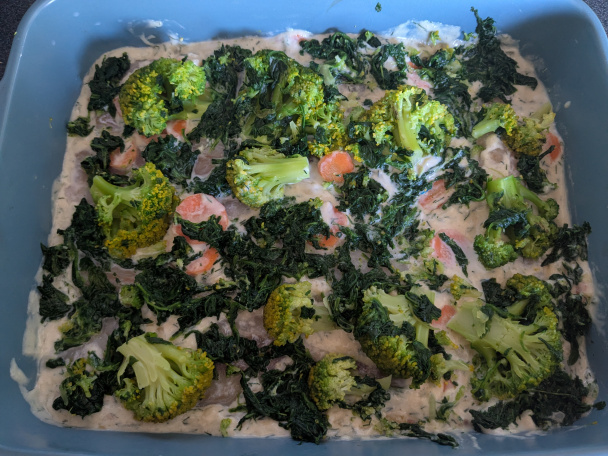 Rybí koláč so zemiakovým pyré  - obrázok 4