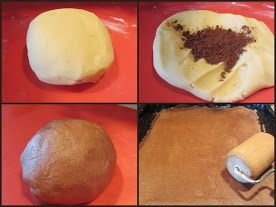 Krehký koláč s pudingovo-smotanovo-snehovou plnkou (fotorecept) - obrázok 1